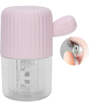 Gonetre Portable Contact Lens Washer - Manual Lens Cleaner Case Cute Pink Cleaning Device for Travel - Buy Online on GoSupps.com
