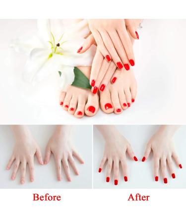 Boao 30 Pieces Wearable Nail Caps - Silicone Gel Fingernail Polish Remover Wraps - Reusable Soak Off Caps in Purple Rosy & Pink | DIY Nail Supplies | International Shipping - Buy Online on GoSupps.com