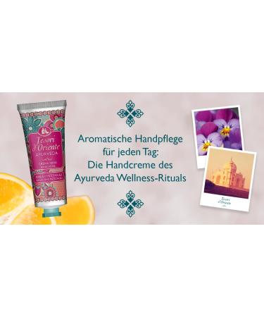 Tesori d'Oriente Ayurveda Hand Cream 75ml - Nourishing Amla Sesame Oil & Aloe Vera for Body & Senses Wellness - Buy Online on GoSupps.com