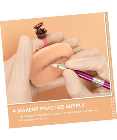 GLEAVI 2 Pairs Silicone Molds Makeup Tools Tools Makeup Face Practice Board Eye Plate Thicken 3d 13.8x5.2x1.5cmx2pcs As Shownx2pcs - Buy Online on GoSupps.com