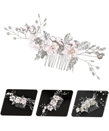 FRCOLOR Hair Comb Rhinestone Hair Barrette Bridal Shower Headpiece Crystal Hair Rhinestone Hair Accessories Bride Headpiece Flower Girl Tiara Crystal Flower Girl Child Zinc Alloy Wedding - Buy Online on GoSupps.com