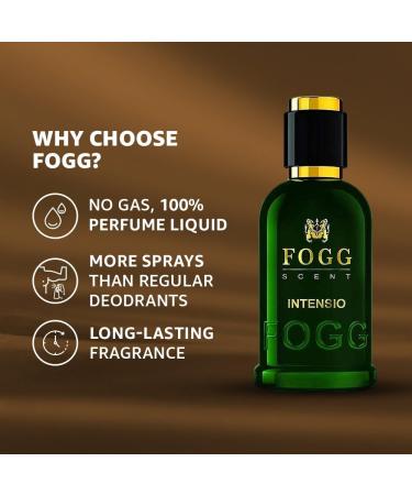 F.O.G.G Scent Intensio Perfume For Men Long-Lasting Fresh & Powerful Fragrance Eau De Parfum 100Ml Spray - Buy Online on GoSupps.com