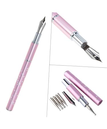1 Set Nail Art Pen Nail Art Liner Brush Nails Accessories Tools Nail Dotting Tool Nail Painting Pen Dotting Pen Diy Embroidery Tool Nail Polish Pens Stainless Steel Pencil Painted - Buy Online on GoSupps.com