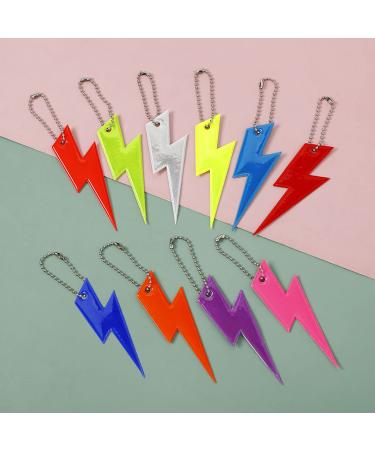 GoldRock Reflectors Pendant Children 10 Pieces Colorful Flash