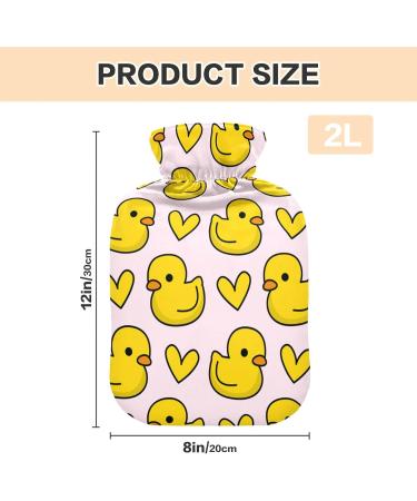 Shop Cute Animal Duck Hot Water Bottle - 2L Pain Relief & Comfort for Sore Muscles & Arthritis | International Shipping - Buy Online on GoSupps.com