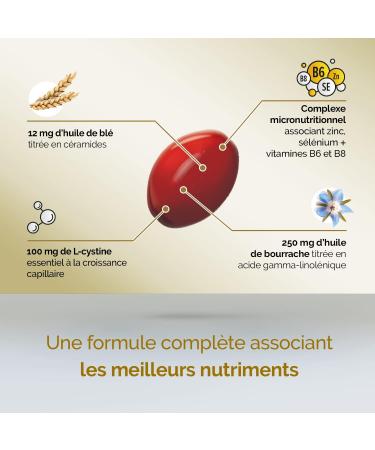  Therascience Therascience Hair and Nails 90 Capsules - 1 unit - Buy Online on GoSupps.com