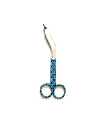 Stainless steel bandage scissors 14 cm multi-coloured first aid bandage scissors (footprint pattern) footprint pattern