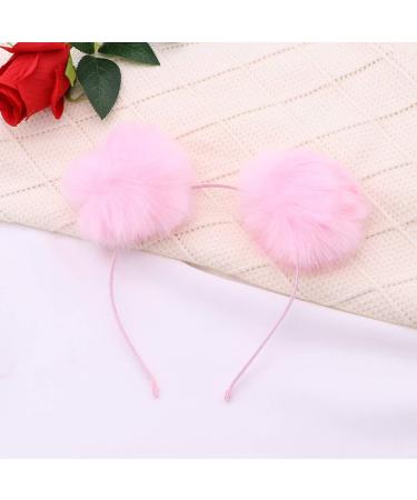 Frcolor Fuzzy Ball Cat Ear Headband - 3pcs Christmas Hairband Accessories for Kids | Cute & Colorful Gift - Buy Online on GoSupps.com