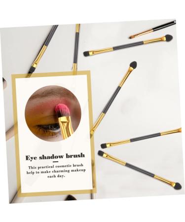 Didiseaon 20pcs Double Ended Eyeshadow Brush Flat Eyeshadow Brush Lids For Eyeshadow Sponge Plastic Rayon - Buy Online on GoSupps.com