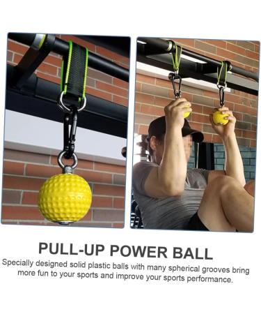 Beaupretty Grip Training Ball Set with 90 Angle Handles - Pull-Up Bar & Forearm Strap for Home Fitness - Buy Online on GoSupps.com