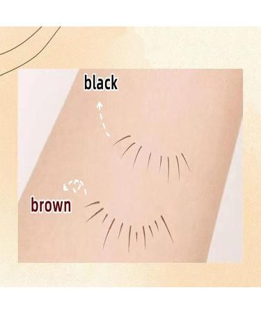 Double Tip Lower Eyelash Pencil Waterproof Liquid Eyeliner Eyelash Pencil Long Lasting Makeup and Without Taking Off Makeup (Black 1Pcs) - Buy Online on GoSupps.com