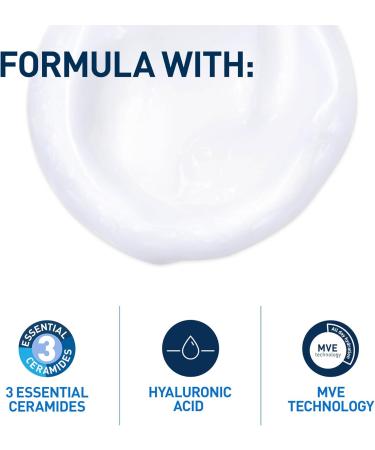 CeraVe - Baume Hydratant Corps et Visage - Peau S che Tr s S che et Atopique - 48H d'Hydratation - Acide Hyaluronique + 3 C ramides - Texture Riche Non Collante Non Com dog ne - 454g + co-Recharge - Buy Online on GoSupps.com