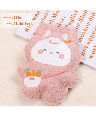 MAZALA 2 x Cartoon Plush Bear Hot Water Bottles - Cozy Cover for Kids & Adults | Hot Compress for Warmth - Buy Online on GoSupps.com