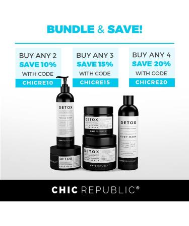 Organic Charcoal and Clay Mask with Kaolin Clay, Rosehip Oil, Vitamin C - Acne & Blackhead Treatment - Buy Online on GoSupps.com