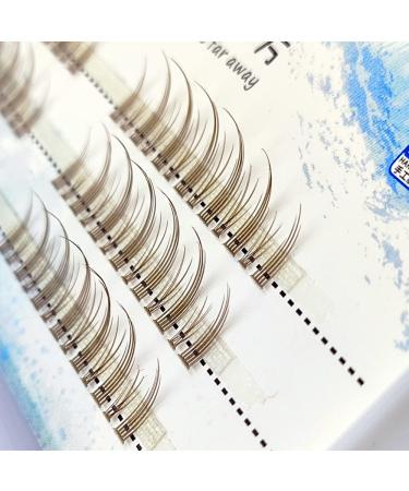 Manga Brown Cluster Lashes - 72PCS Spiky Little Devil Wispy Faux Mink Lashes for Natural Look - DIY Mixed Length Asian Japan Cosplay Party False Eyelashes - Buy Online on GoSupps.com