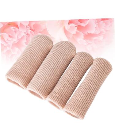 GLSTOY 4pcs Thumb Protector Hammer Toe Cover Sleeves - Gel Toe Cover for Toe Protection and Blister Wrap - Toe Protector Case - Buy Online on GoSupps.com