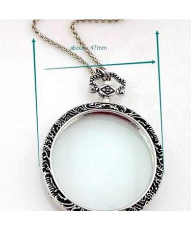 Neck Necklace Magnifier Pendant Necklace Necklace Long Chain Magnifier Optical Glass Lenses Warm as Ever - Buy Online on GoSupps.com