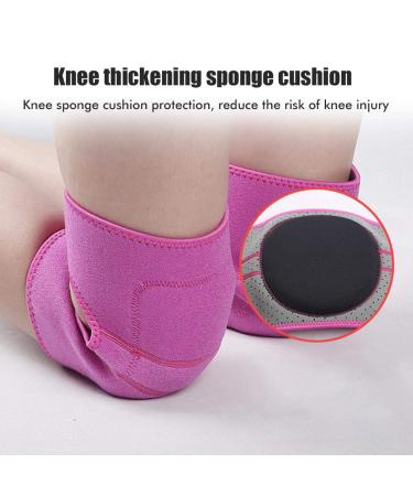 Buy Soft Breathable Knee Pads for Dancers | Ideal for Volleyball Football Dance Yoga & More - Red - Buy Online on GoSupps.com