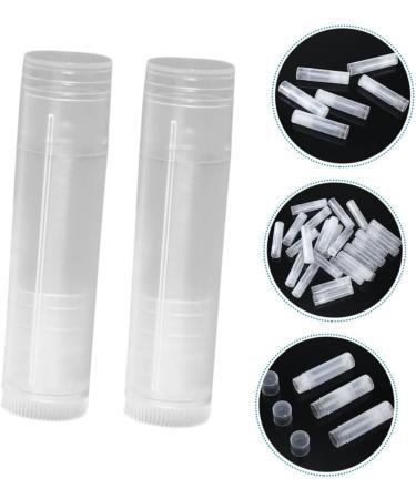 Baluue 100pcs Empty Lipstick Tube Tubes Bulk Lip Gloss Holders Balm Tube Holder Lip Balm Tube Clear Lip Pp - Buy Online on GoSupps.com