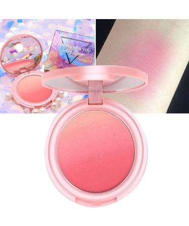 Anggrek Color Gradient Blush - Multitonal Nude Make-up Rouge Powder (1# Peach) 5.5g | Durable Cheek Cosmetics for Flawless Skin - Buy Online on GoSupps.com