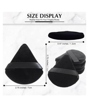 SBTRKT Triangle Velvet Powder Puff - 10/20 Pcs Mini Face Makeup Sponge - Washable Lightweight Cosmetic Tool - 20 Pcs Pink - International Shipping Available - Buy Online on GoSupps.com