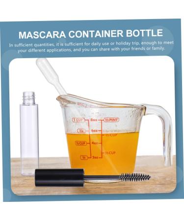 BIUDECO 1 Set Mascara Tube Empty Eyelash Tube Bottle DIY Mascara Bottle Lip Gloss Tube Lash Mascara Abs - Buy Online on GoSupps.com