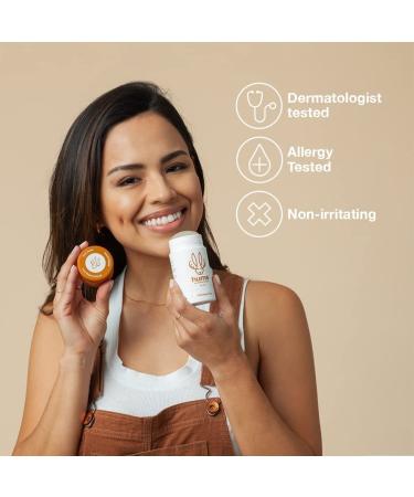 Hume Supernatural Roll-On Deodorant | Aluminum-Free Probiotic & Plant-Based - Long-Lasting for Men & Women - Desert Bloom Out West & Amber Woods - Buy Online on GoSupps.com