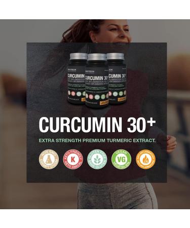INNOTECH Nutrition Curcumin 30+ Premium Extra Strength Turmeric Extract for Joint Inflammation Relief & Antioxidant Protection - Buy Online on GoSupps.com
