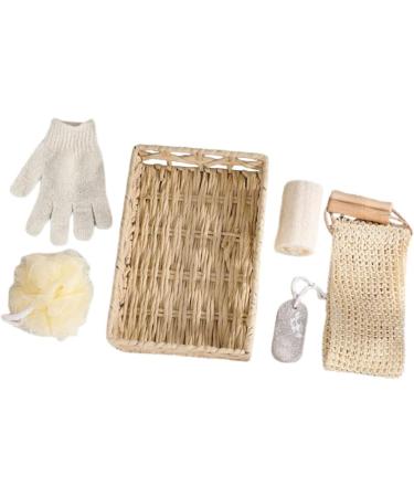 Healeved 2 Sets Bath Flower and Skincare Set for Women - Skin Cleaning Scrubbers, Foot Scrubbing Tool, and Body Clean Tool - 2pcs 30x20cmx2pcs - Buy Online on GoSupps.com