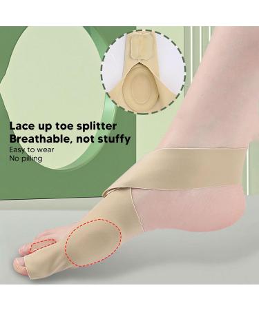 Comfortable Bale Cross Belt with Velcro Fastener | Bale Relief Sleeves & Bale Corrector for Night Use (Right Foot) - Shop Internationally - Buy Online on GoSupps.com