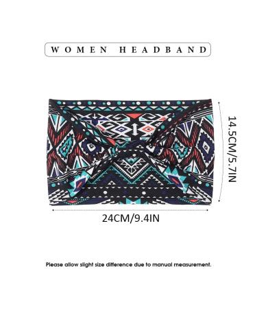 Generse Boho Wide Frontal Ligaments African Hair Bands - Vintage Style for Effortless Elegance - Buy Online on GoSupps.com