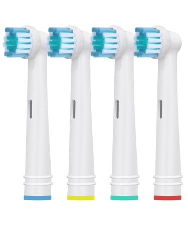 Electric Toothbrush Replacement Heads Refills Compatible with Oral B - Precision Clean Replacement Toothbrush Heads for Gentle & Effective Cleaning by DeBizz (4)