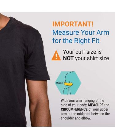 Buy A&D Medical Replacement Blood Pressure Cuff - Large (36-45 cm) | Compatible with UA-789AC Digital Monitor | ISO-Compliant International Shipping - Buy Online on GoSupps.com