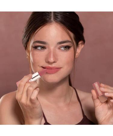 Long Lasting Matte Lipstick - Waterproof Velvet Lip Gloss in Honey Peach | Professional Cosmetics for Women - Buy Online on GoSupps.com