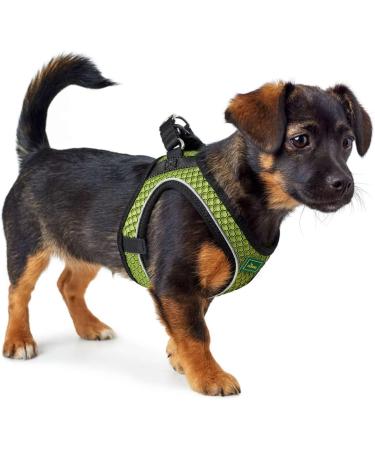 HUNTER HILO COMFORT Harness for Small Dogs Mesh Material Reflective Elements Lime - Size S - Best for International Shipping - Buy Online on GoSupps.com