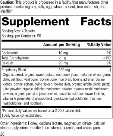 Standard Process Cyrofood - Whole Food Digestion Support - 360 Tablets - Buy Online on GoSupps.com