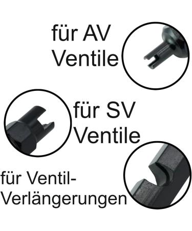 Buy Black Set: 2X Original Schwalbe SV Valve Insert Smoke Grey Caps & Accessories - International Shipping Available - Buy Online on GoSupps.com