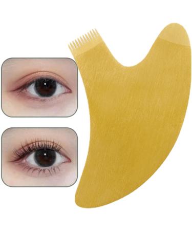 Wpsagek Y Comb Lash Lift Brush | Stainless Steel Lash Perming Brush Tool | Reusable Grafting Eyelash Lift Portable Makeup Beauty Tool Supplies for Girls Women Gold V - Buy Online on GoSupps.com
