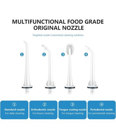Portable Rechargeable Oral Irrigator - Waterproof Dental Flosser for Teeth Cleaning | 3 Modes Travel-Friendly IPX7 - Buy Online on GoSupps.com