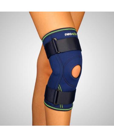 Emo Stabilizing knee brace with polycentric joint blue RD52A