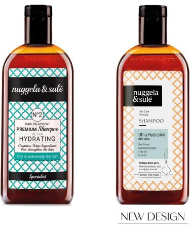 Nuggela & Sul UltraHydratating Shampoo for Drought or Very Drough Hair With Botanical Olie Very Fooding Creme formula 1 x 250 ml - Buy Online on GoSupps.com