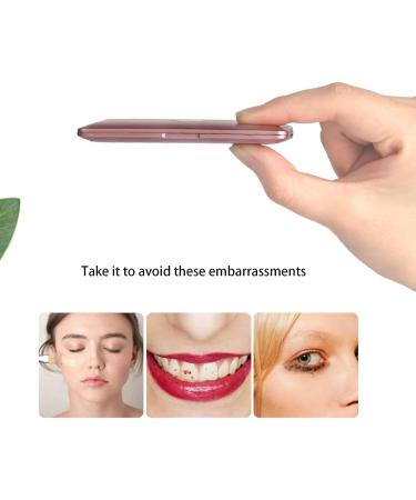 Khakho Laptop Shaped Makeup Mirror - Portable Travel Mirror in Pink - Buy Online on GoSupps.com