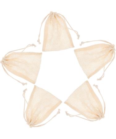 Beaupretty 50 Pcs Soap Storage Bags - Exfoliating Foam Net Pouches for Facial Cleaning & Bathing | Travel-Friendly Cotton Linen Soap Savers - Buy Online on GoSupps.com