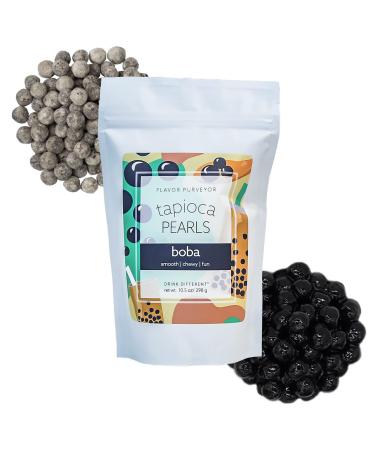 Tapioca Pearls for Bubble Tea Smooth and Chewy Boba Pearls Easy-to-Cook Instant Boba Pearls for the Perfect Boba Tea Ready in 5 Minutes Uncooked 10.5 oz - Flavor Purveyor 10.5 Ounce (Pack of 1) - Buy Online on GoSupps.com