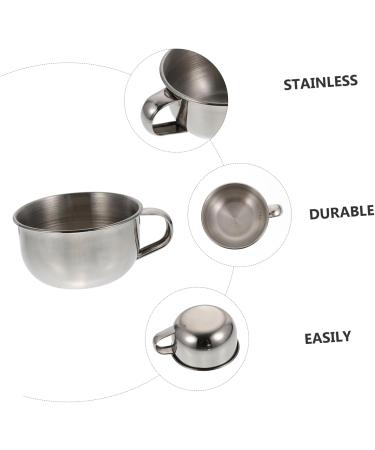 Buy Minkissy 4 Pieces Shaving Soap Bowl Set - Rice Bowl & Stainless Steel - Perfect for Men | International Shipping Available - Buy Online on GoSupps.com