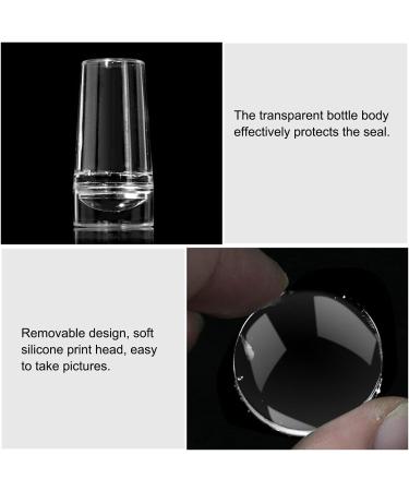 Buy Nail Art Stickers for Women | Party Decor & DIY French Nail Templates - 2 Sets of Washable Silicone Stamps for Beauty Salons - Buy Online on GoSupps.com