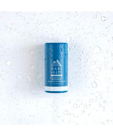 Oars + Alps Natural Deodorant - Aluminum Free, Unscented, Prebiotic Formula for Men & Women | 2.6 Oz - Buy Online on GoSupps.com