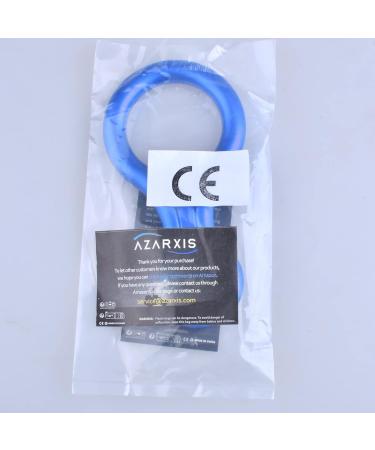 Azarxis 35kN Figure of Eight Descender - Blue Climbing Gear for Outdoor Recreation | International Shipping - Buy Online on GoSupps.com