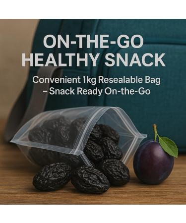 GiDeli Prunes s ch es 3 kg sans pierre non sucr es du Chili - Buy Online on GoSupps.com