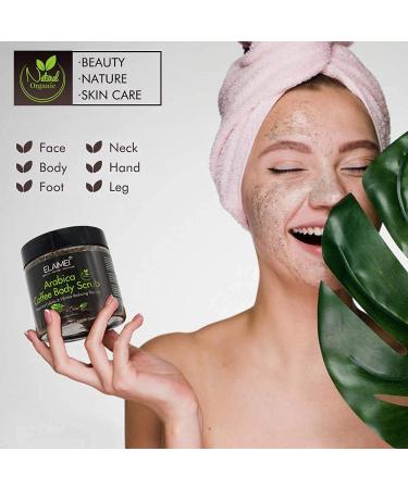 Natural Coffee Body Scrub - Organic Peeling for Face & Body | Exfoliating Skin Care for All Skin Types - Buy Online on GoSupps.com